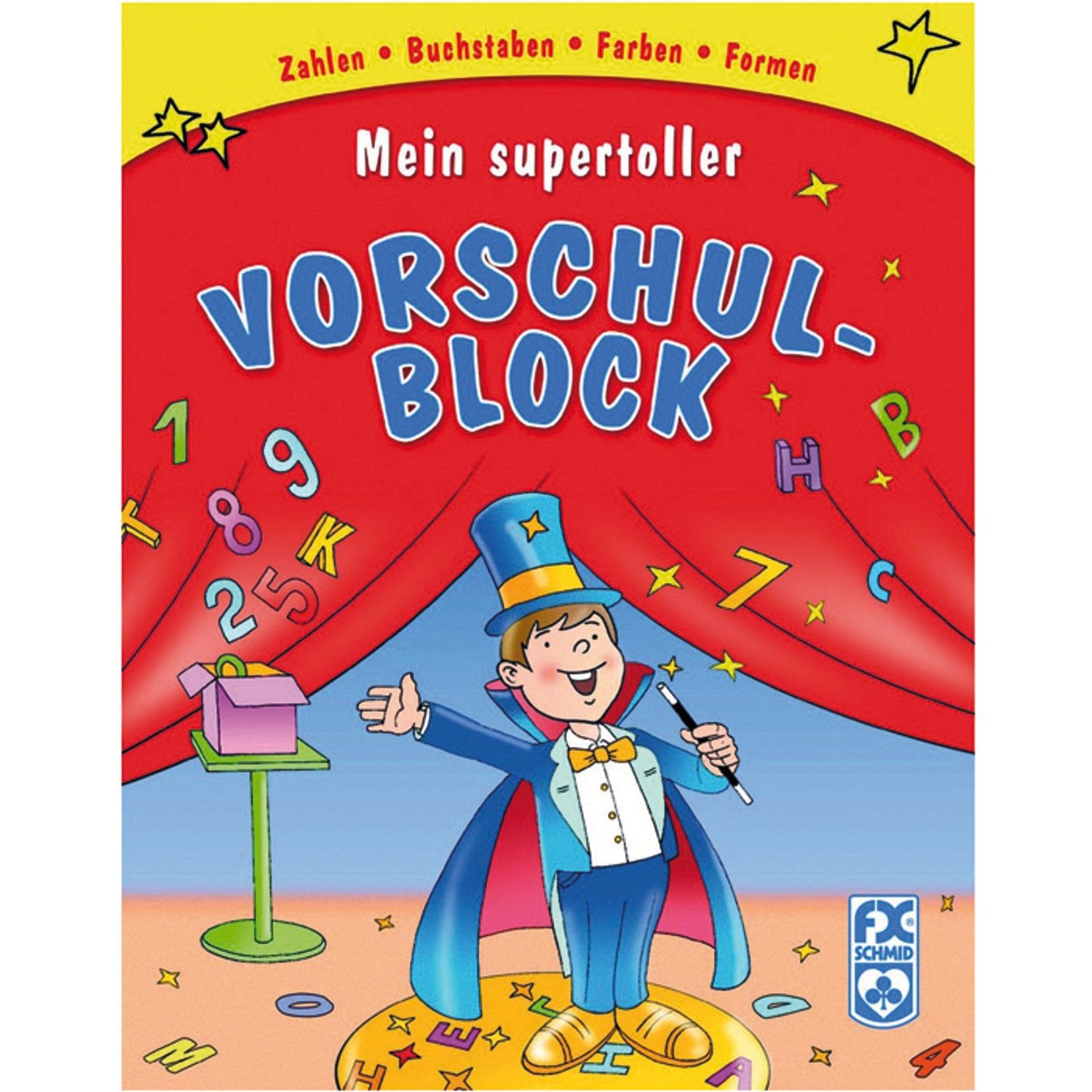 Mein supertoller Vorschulblock: Zahlen, Buchstaben, Farben, Formen Non-fiction