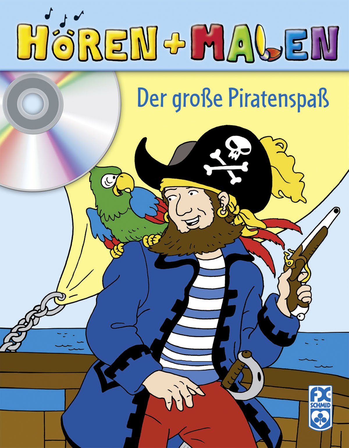 Hören + Malen - Der große Piratenspaß Tiptoi & Games
