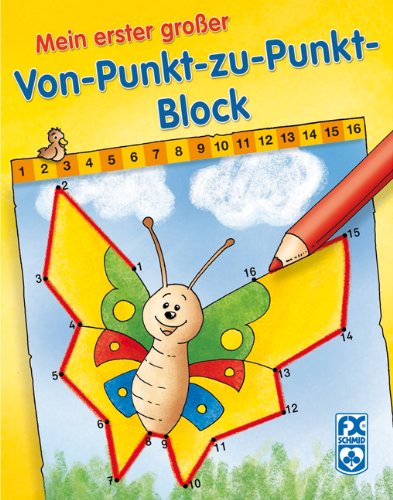 Mein erster großer Von-Punkt-zu-Punkt-Block Tiptoi & Games