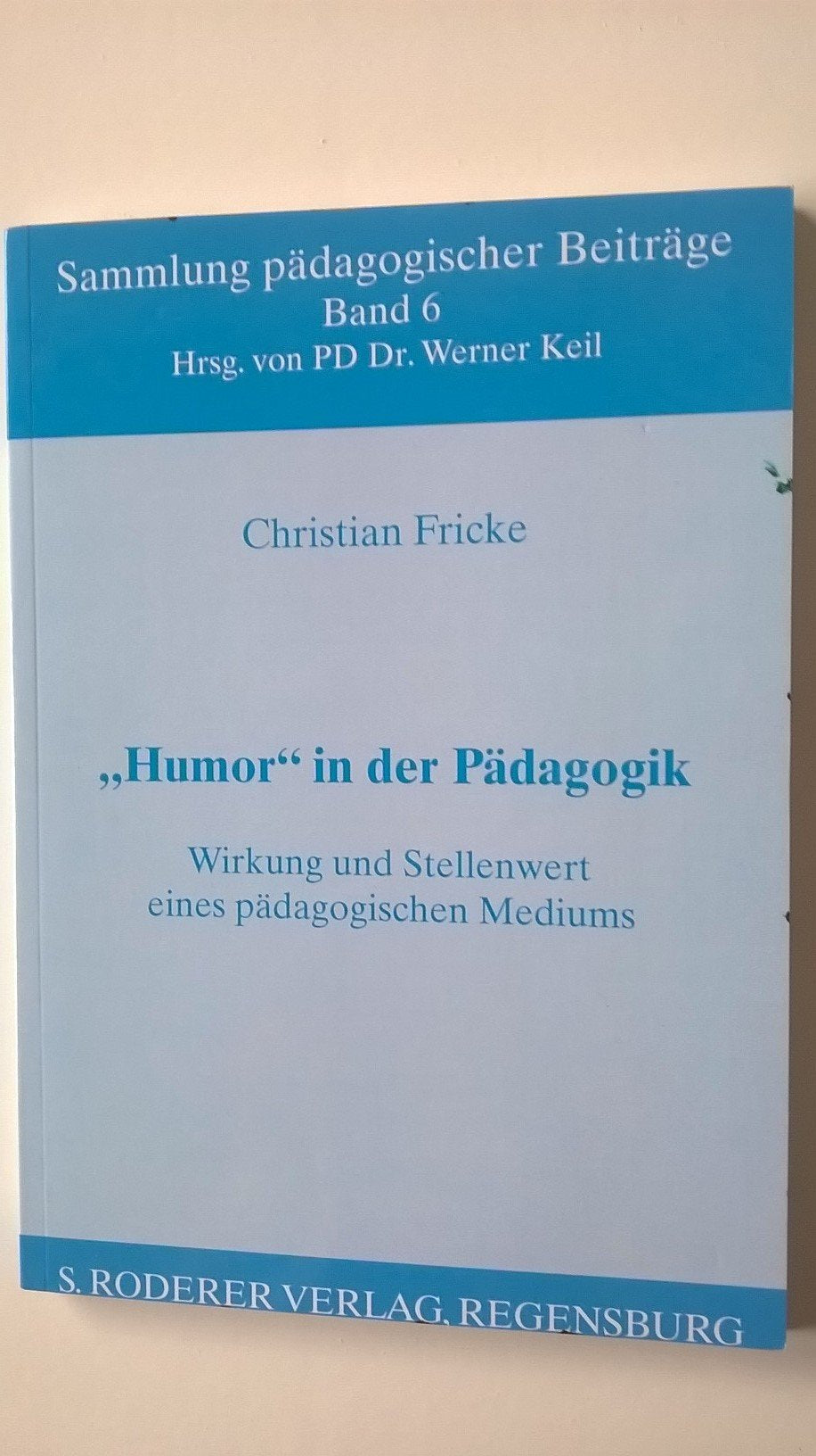 "Humor" in der Pädagogik Education & Training