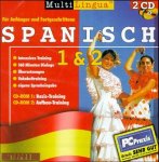 MultiLingua, CD-ROMs, Spanisch 1 & 2, 2 CD-ROMs Books