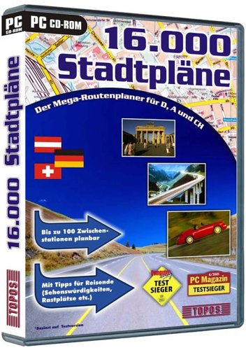 16000 Stadtpläne Hobbies & Leisure