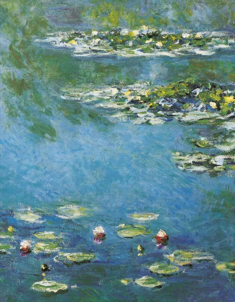Monet - The Water Lily Pond: Blankbook (Blankbook (RB906)) Art & Literature