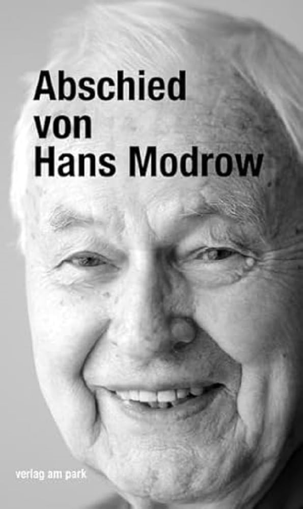 Abschied von Hans Modrow Art & Literature Books