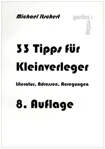 33 Tipps für Kleinverleger Law