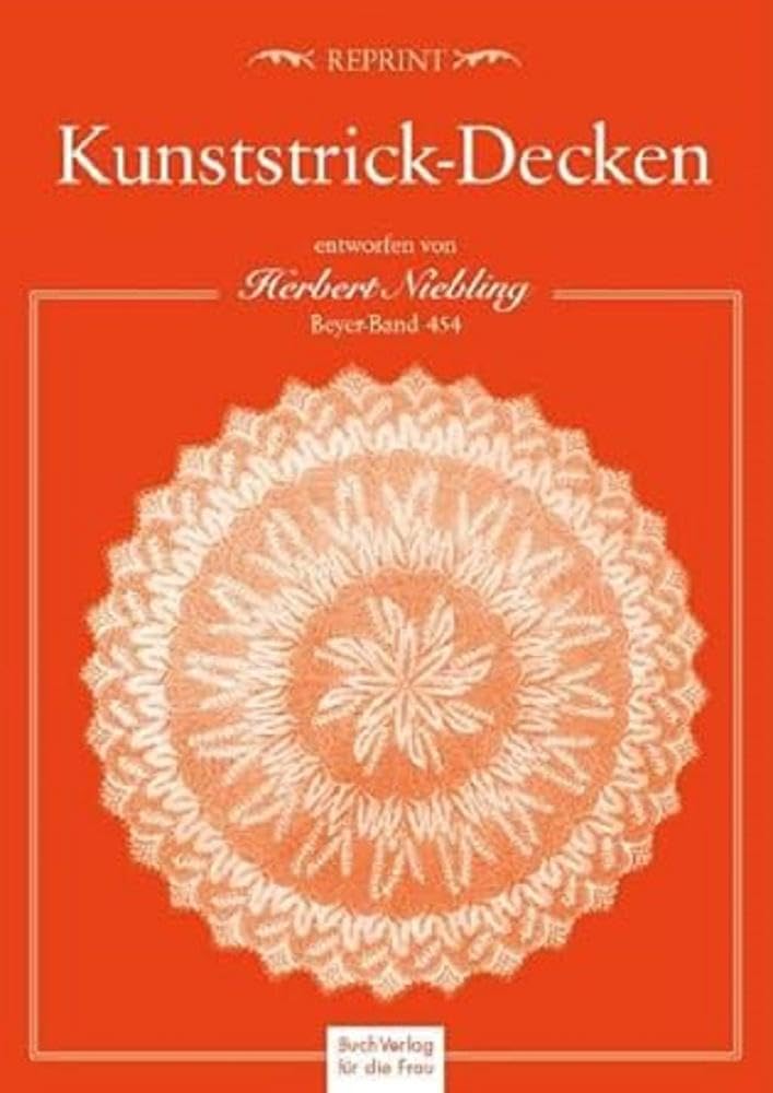 Kunststrick-Decken, entworfen von Herbert Niebling Hobbies & Crafts