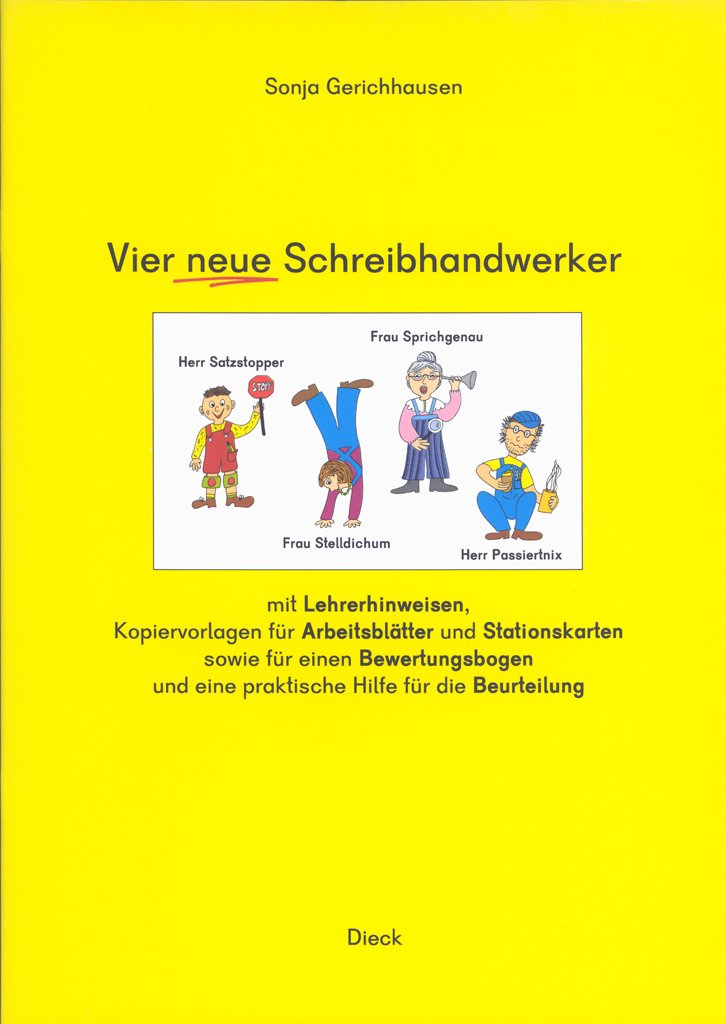 Vier neue Schreibhandwerker Books