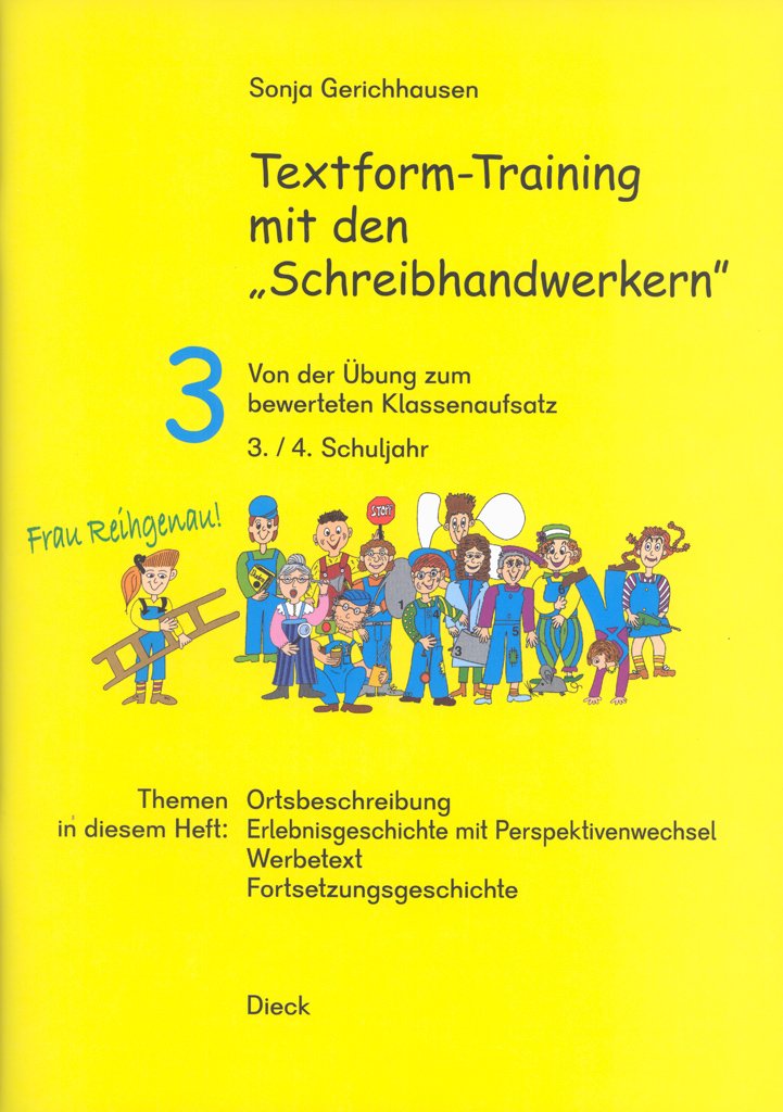 Textform-Training mit den "Schreibhandwerkern" Teil 3 book