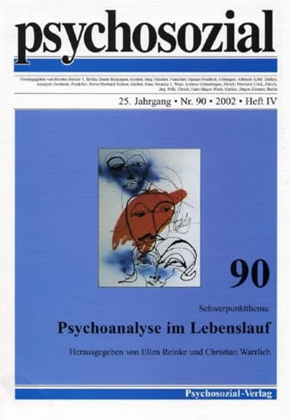Psychoanalyse im Lebenslauf (psychosozial) Psychology