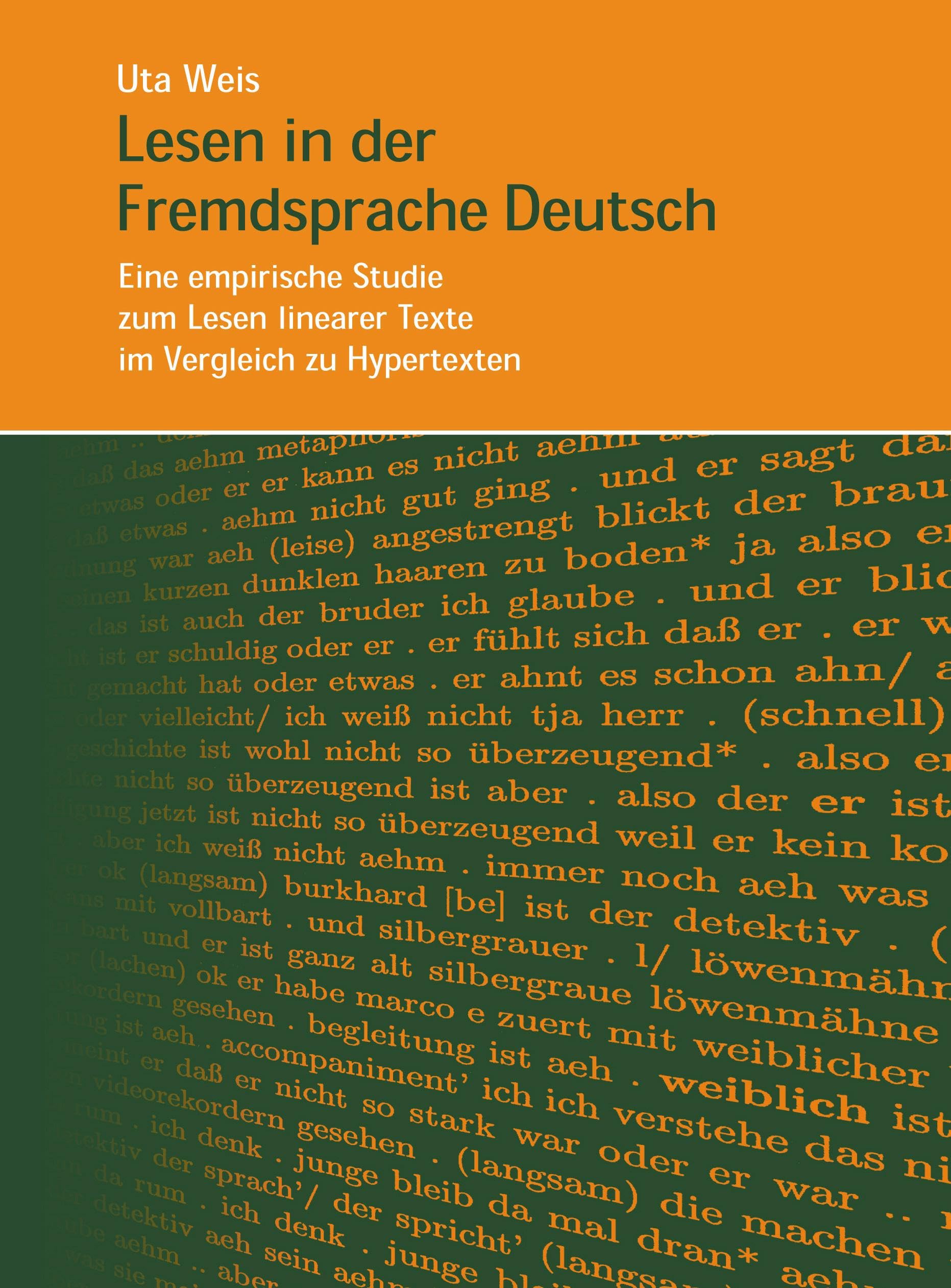 Lesen in der Fremdsprache Deutsch Contemporary literature