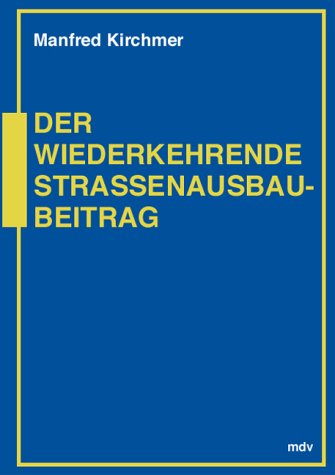 Strassenausbaubeitragsrecht. Handbuch für Sachsen-Anhalt und Thüringen Law