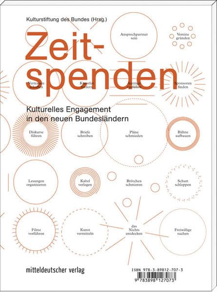 Zeitspenden: Kulturelles Engagement in den neuen Bundesländern: Kulturelles Engagement in den neuen Bundesländern. Hrsg. v. Kulturstiftung des Bundes Law