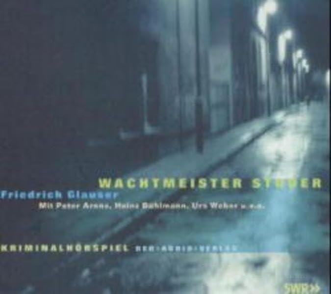 Wachtmeister Studer: Kriminalhörspiel Contemporary literature