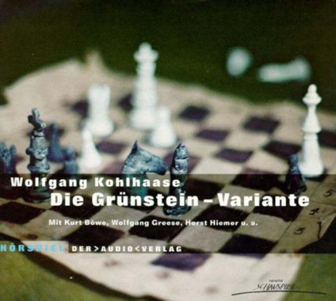 Die Grünstein-Variante: Hörspiel Books