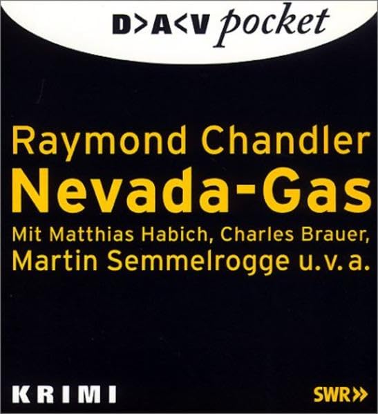 Nevada-Gas: Kriminalhörspiel (DAV pocket) Crime & Thrillers
