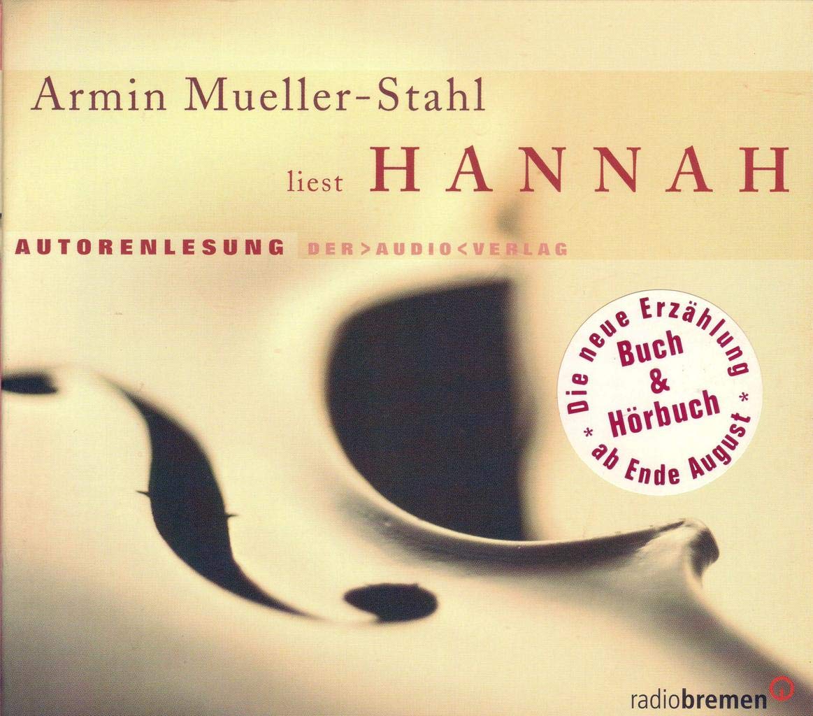 Hannah: Autorenlesung Contemporary literature