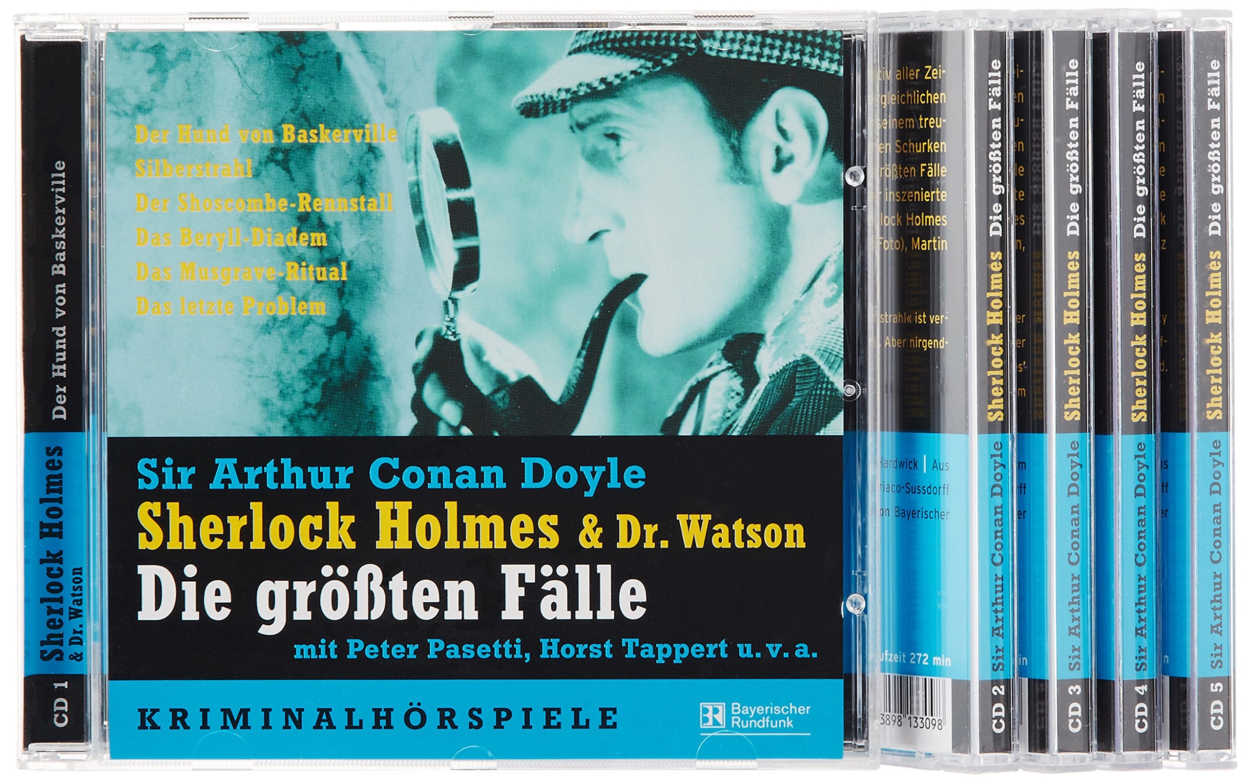 Sherlock Holmes und Dr. Watson. Die größten Fälle. 5 CDs Classics