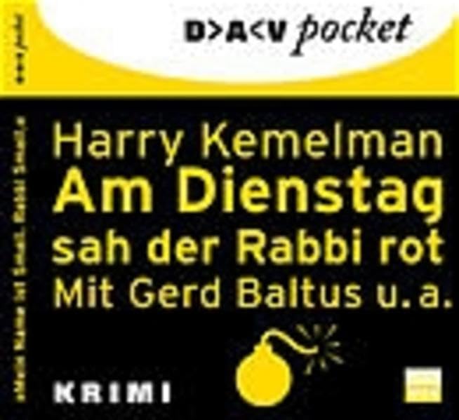 Am Dienstag sah der Rabbi rot: Kriminalhörspiel (DAV pocket) Contemporary literature