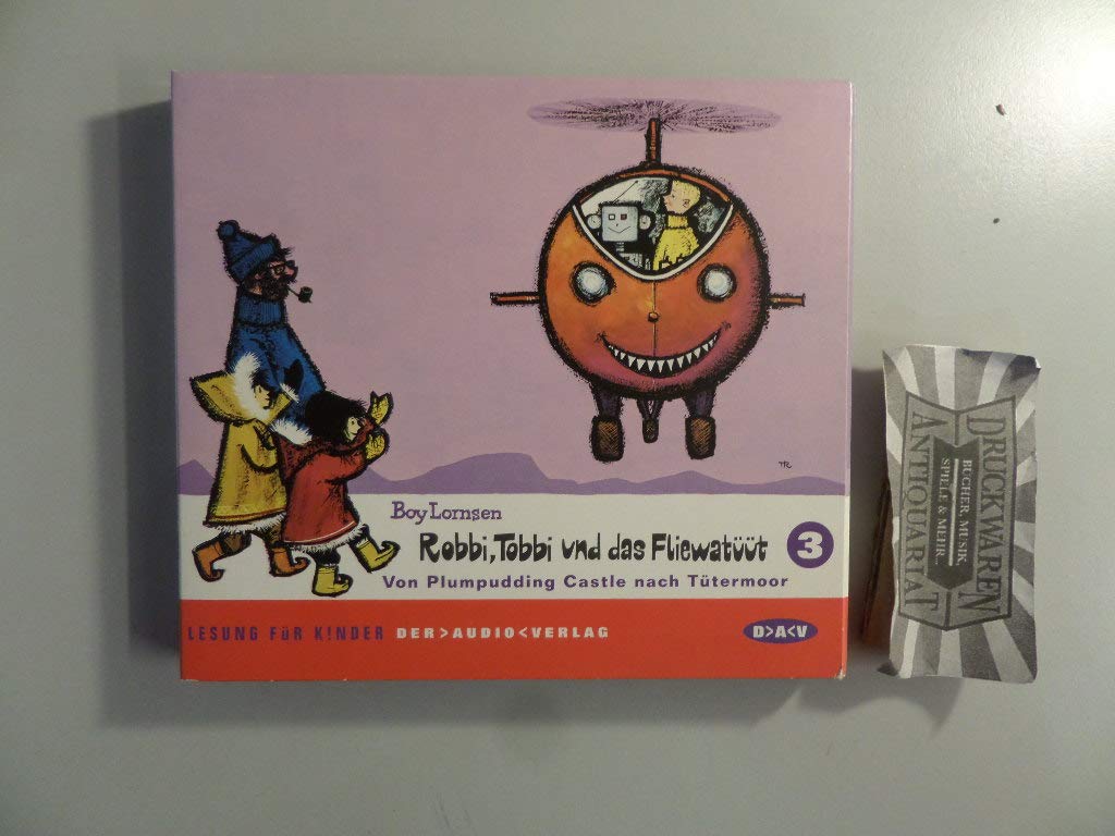 Robbi, Tobbi und das Fliewatüüt 3. Von Plumpudding Castle nach Tütermoor (2 CDs): CD Standard Audio Format, Lesung Novels & Short Stories