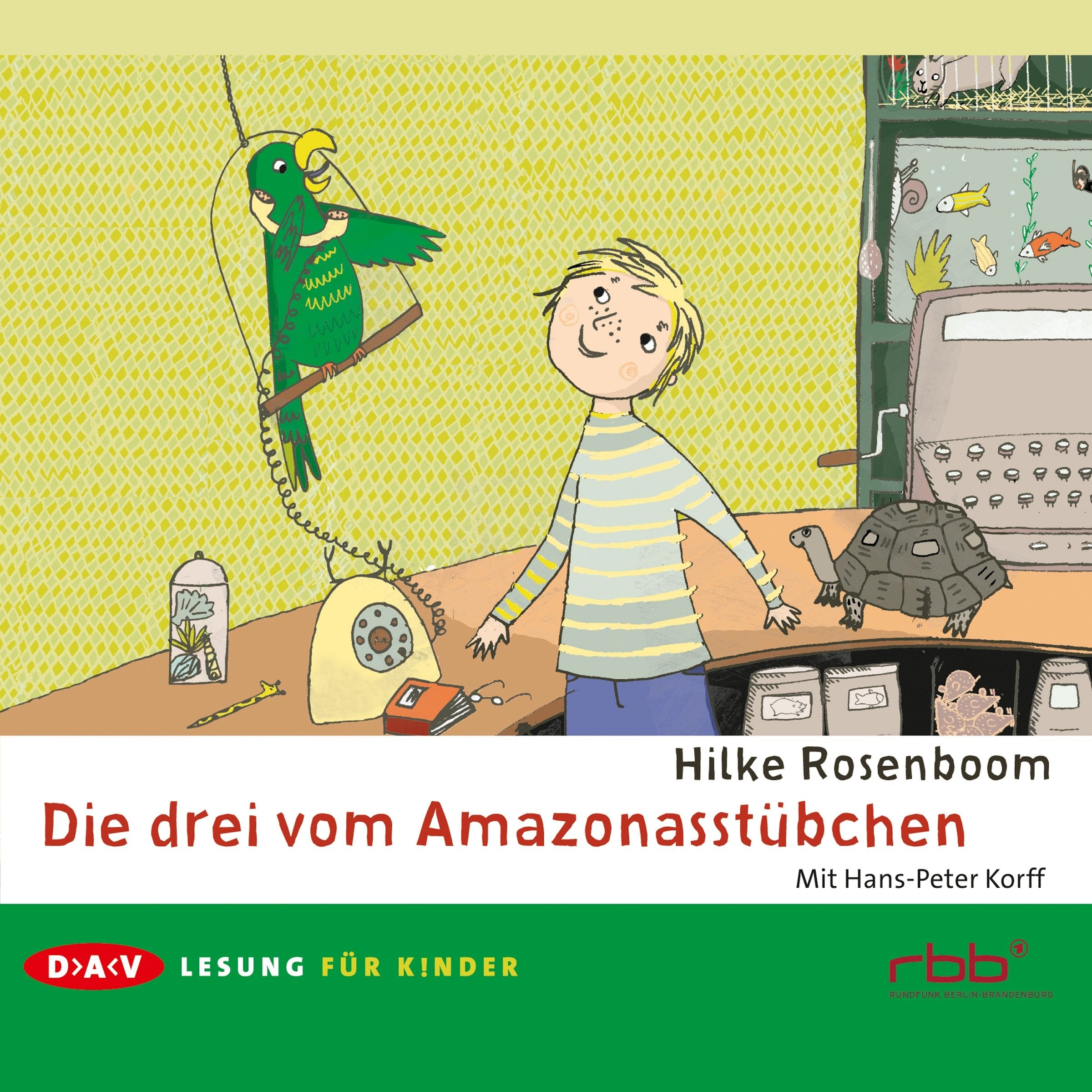 Die drei vom Amazonasstübchen (1 CD): Lesung Parents & Children