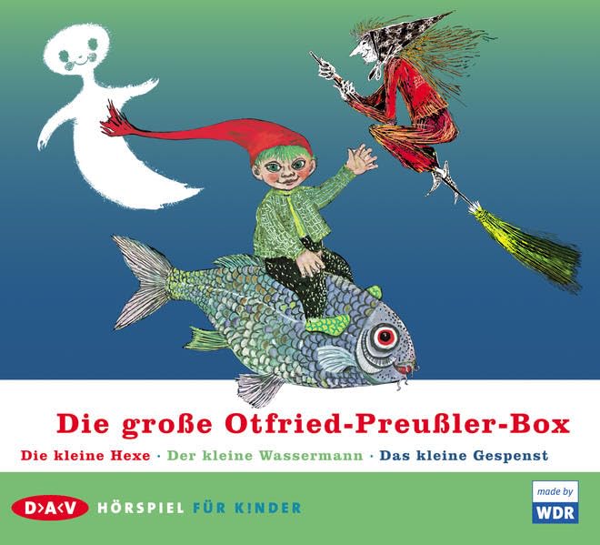 Die große Otfried-Preußler-Box: Die kleine Hexe. Der kleine Wassermann. Das kleine Gespenst. Hörspiel für Kinder Novels & Short Stories