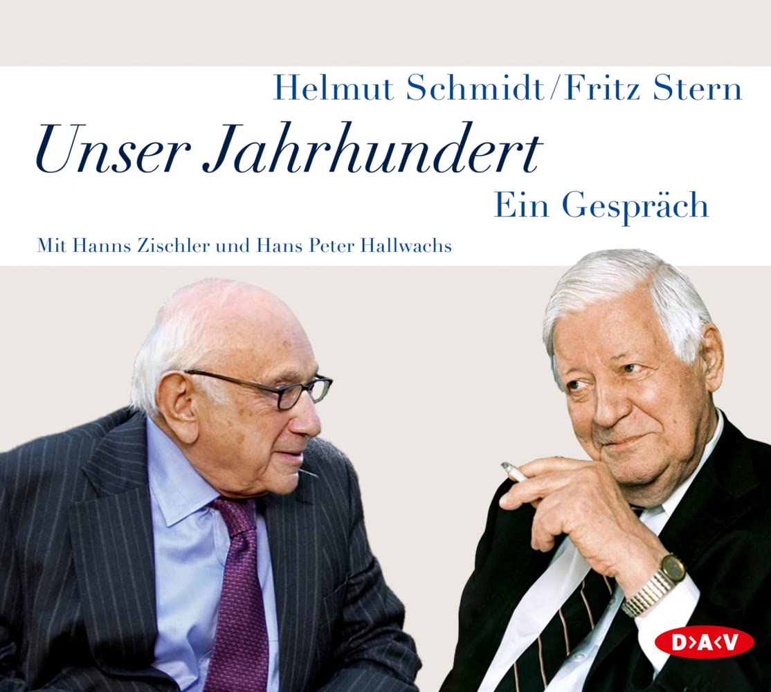 Unser Jahrhundert: Ein Gespräch (5 CDs) (Helmut Schmidt) Politics & Society