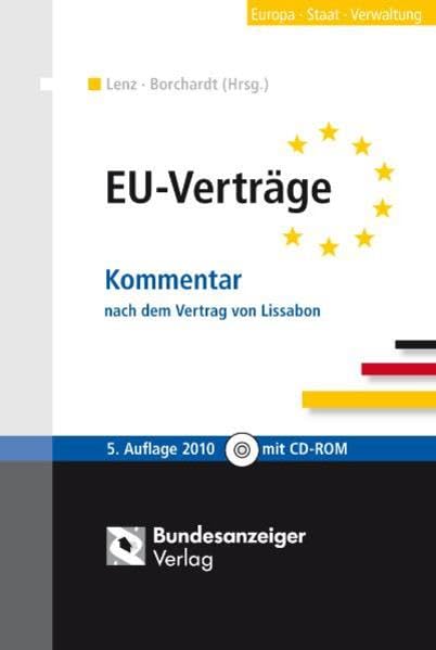 EU-Verträge: Kommentar nach dem Vertrag von Lissabon Law