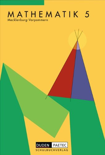 Duden Mathematik - Sekundarstufe I - Mecklenburg-Vorpommern: 5. Schuljahr - Schülerbuch Study Guides