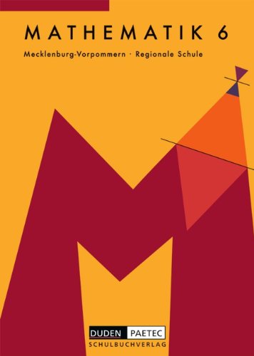 Duden Mathematik - Sekundarstufe I - Mecklenburg-Vorpommern: 6. Schuljahr - Schülerbuch Study Guides