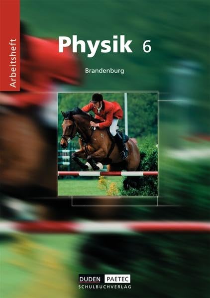 Physik 6. Arbeitsheft. Grundschule. Brandenburg Study Guides