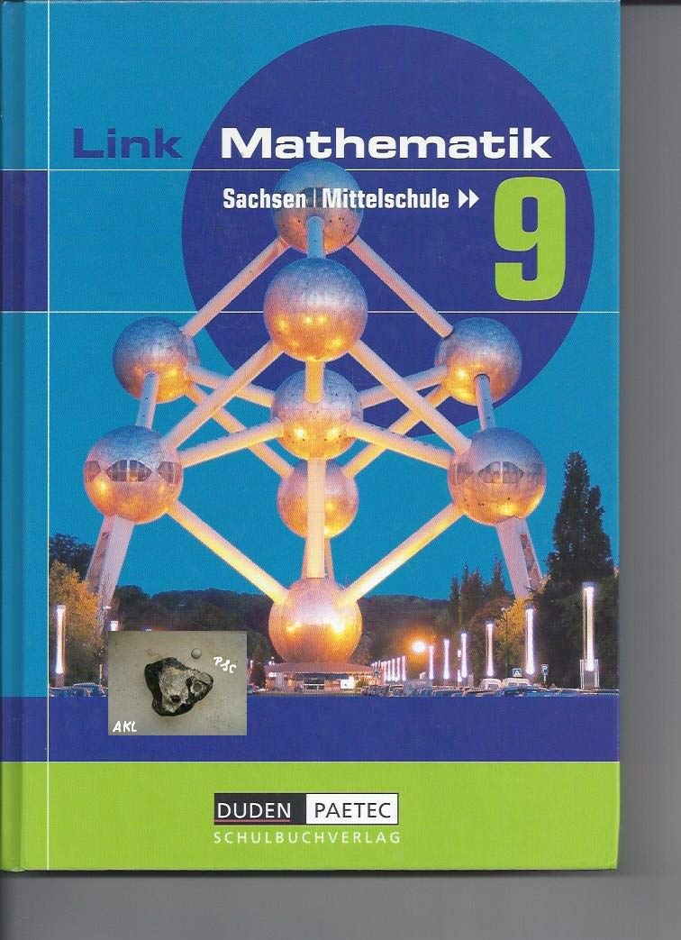 Link Mathematik 9. Lehrbuch. Sachsen Mittelschule Study Guides