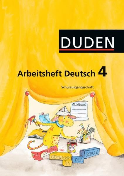 Duden Sprachbuch 4 A. Arbeitsheft. Schulausgangsschrift Study Guides