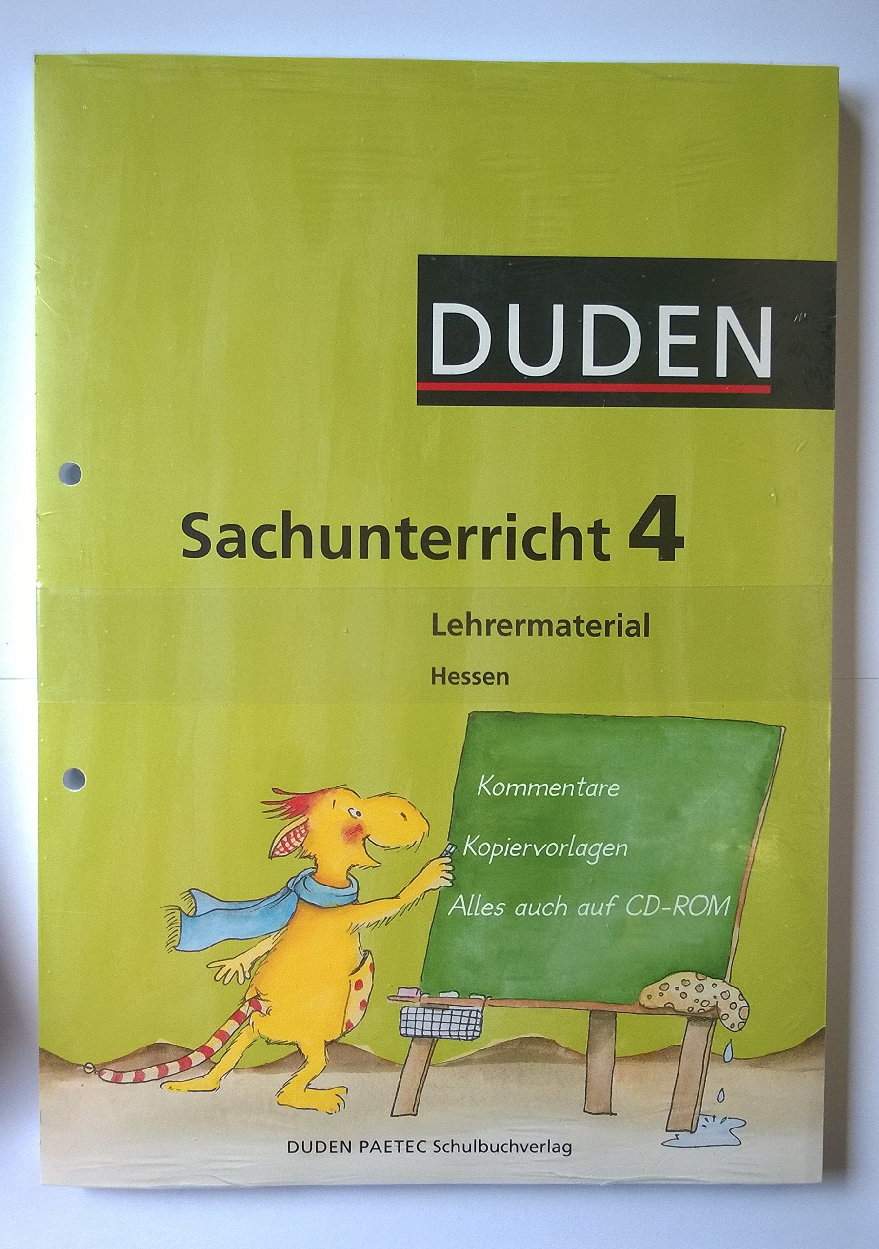 Lehrermaterial zum Sachunterricht 4 Ausgabe Hessen (mit CD-ROM) Books