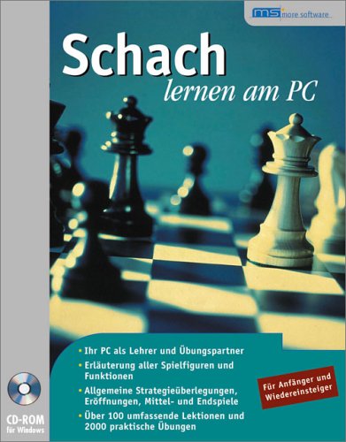 Schach lernen am PC. CD- ROM für Windows 3.x/95/98 PC