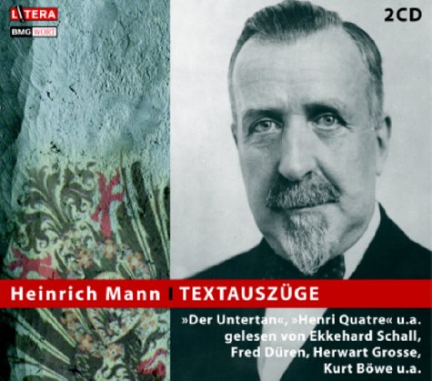 Textauszüge, 2 Audio-CDs: 'Der Untertan', 'Henri Quatre' u. a.. 130 Min. Books