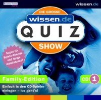 Die große wissen.de Quizshow, Family-Edition, 1 Audio-CD.Tl.1: 40 Min. Leisure & Fun