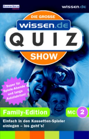 Die große wissen.de Quizshow, Family-Edition, 1 Cassette book