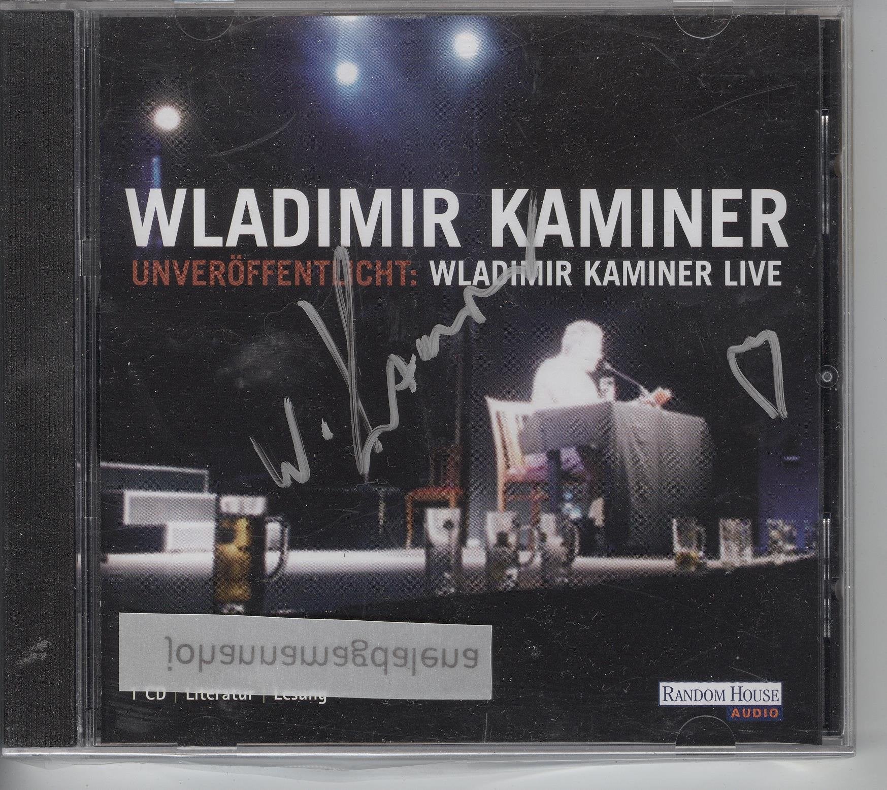 Unveröffentlicht: Wladimir Kaminer Live. CD Essays & Short Stories