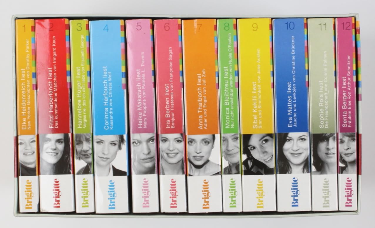 Starke Stimmen Gesamtpaket, 37 Audio-CDs: Fräulein Else; Nur nicht unsichtbar werden; Das kunstseidene Mädchen; Jauche und Levkojen; Marry Popins; Die ... Starke Frauen lesen ausgewählte Literatur Contemporary literature Books