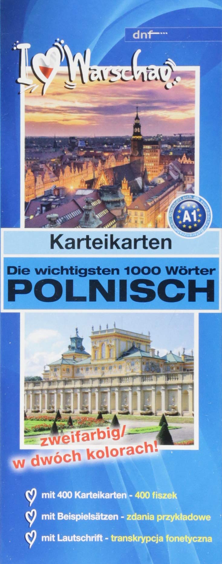 Karteikarten Die wichtigsten 1000 Wörter Polnisch (A1): (Auflage 1): (Auflage 3) Foreign Languages ​​& Dictionaries