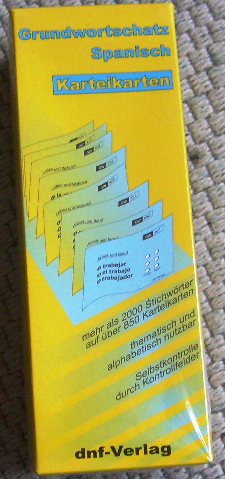 Grundwortschatz Spanisch Foreign Languages ​​& Dictionaries