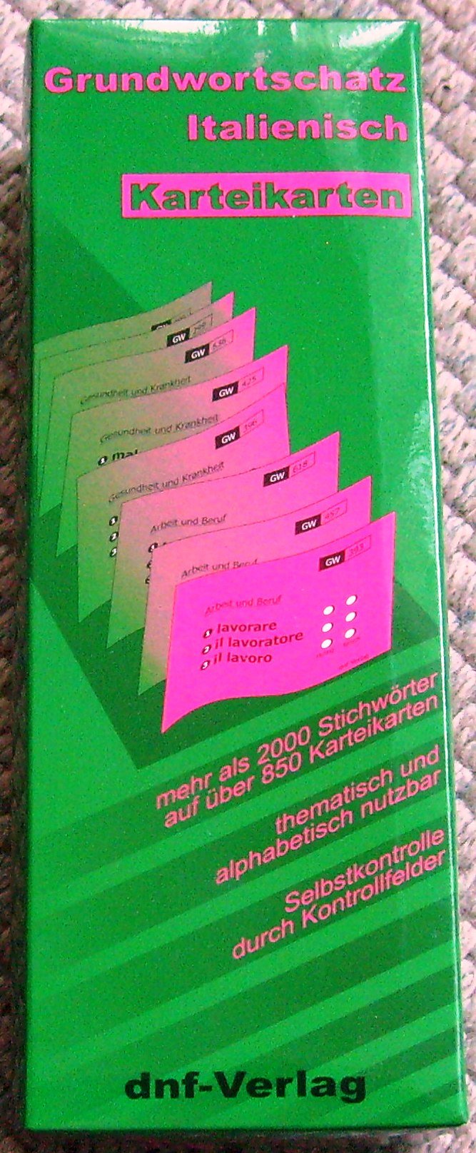 Product Image: Grundwortschatz Italienisch
