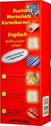 Business Wortschatz Englisch - Karteikarten: Aufbauwortschatz - Ersatzbox: Mit Registerkarten Foreign Languages ​​& Dictionaries