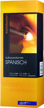 Aufbauwortschatz Spanisch: Karteikarten, inklusive Lautschrift Foreign Languages ​​& Dictionaries