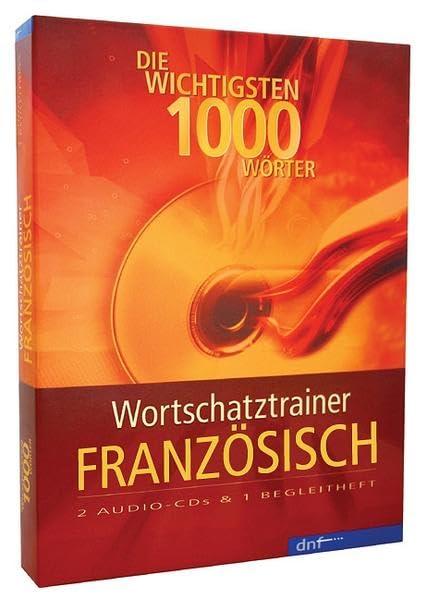 Audio-Trainer Französisch. Wortschatztrainer. Die wichtigsten 1000 Wörter. 2 CDs . (Lernmaterialien) Foreign Languages ​​& Dictionaries