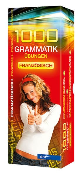 Karteikarten - 1000 Grammatik Übungen Französisch Foreign Languages ​​& Dictionaries