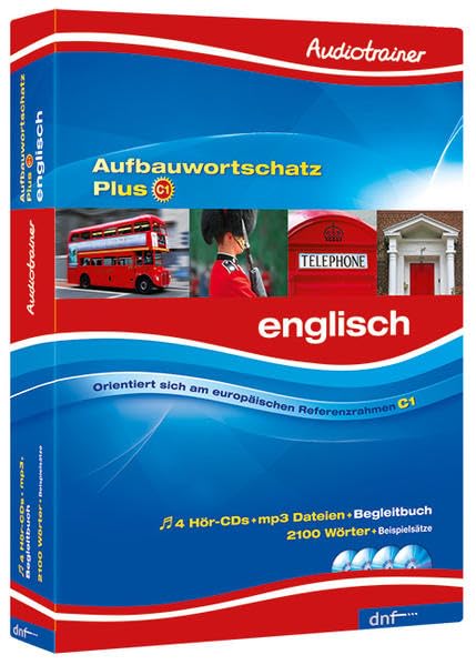 Audiotrainer - Aufbauwortschatz Plus Englisch: Niveau C1, inklusive MP3 Dateien cd