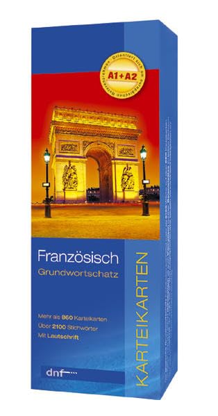 Grundwortschatz Französisch, Karteikarten: Karteikarten Wortschatz Study Guides