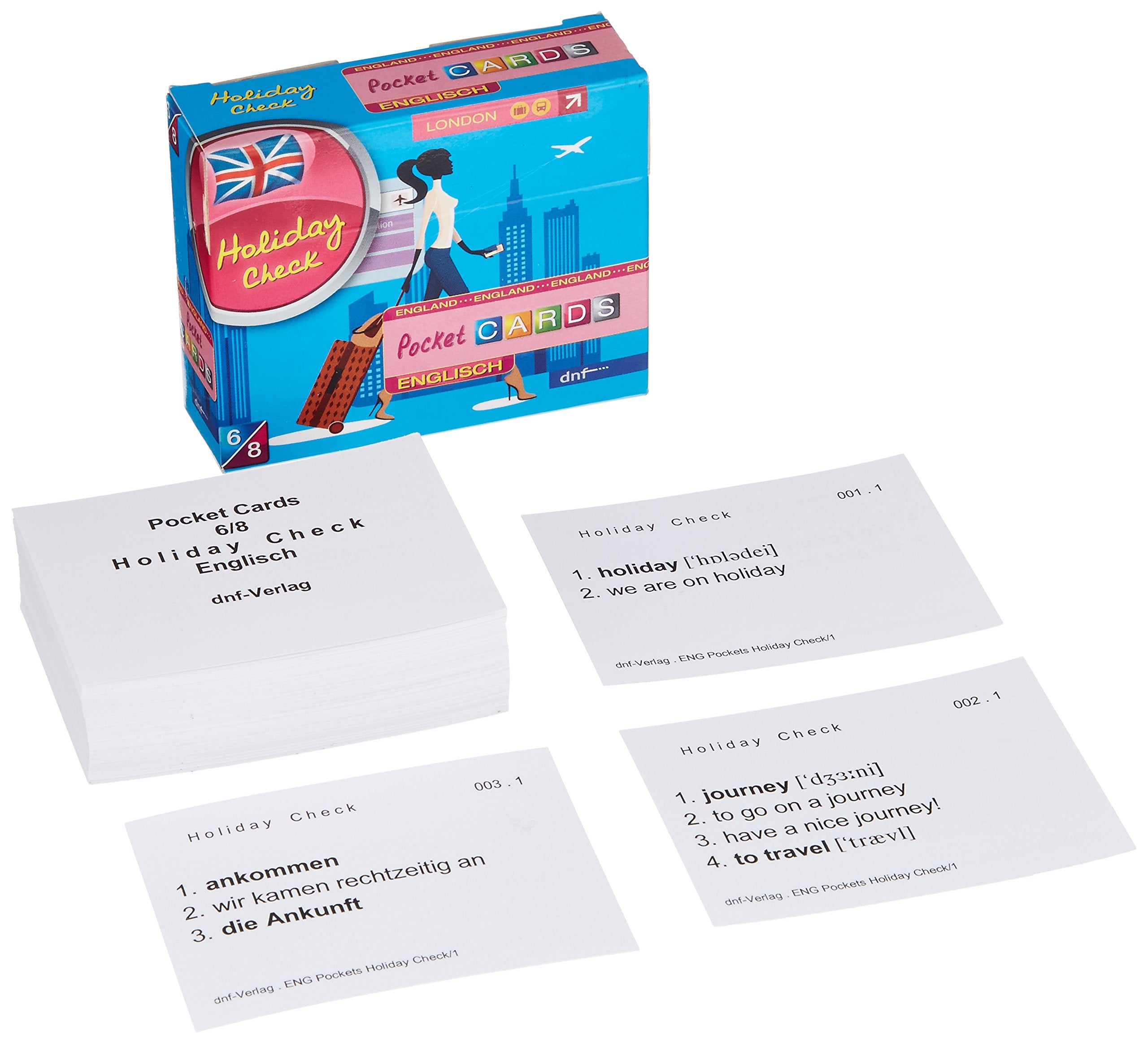 Karteikarten Pocket Cards Englisch: Holiday Check Foreign Languages ​​& Dictionaries