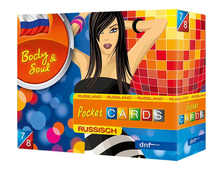 Karteikarten Pocket Cards Russisch: Body and Soul Foreign Languages ​​& Dictionaries